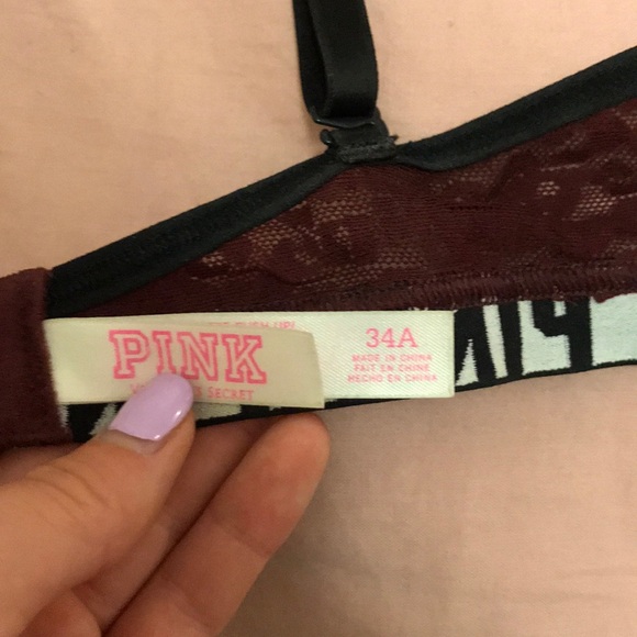 Burgundy bra - Picture 4 of 5